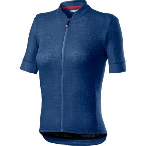 Castelli Promessa Jacquard Women's Cycling Jersey (Agate Blue)