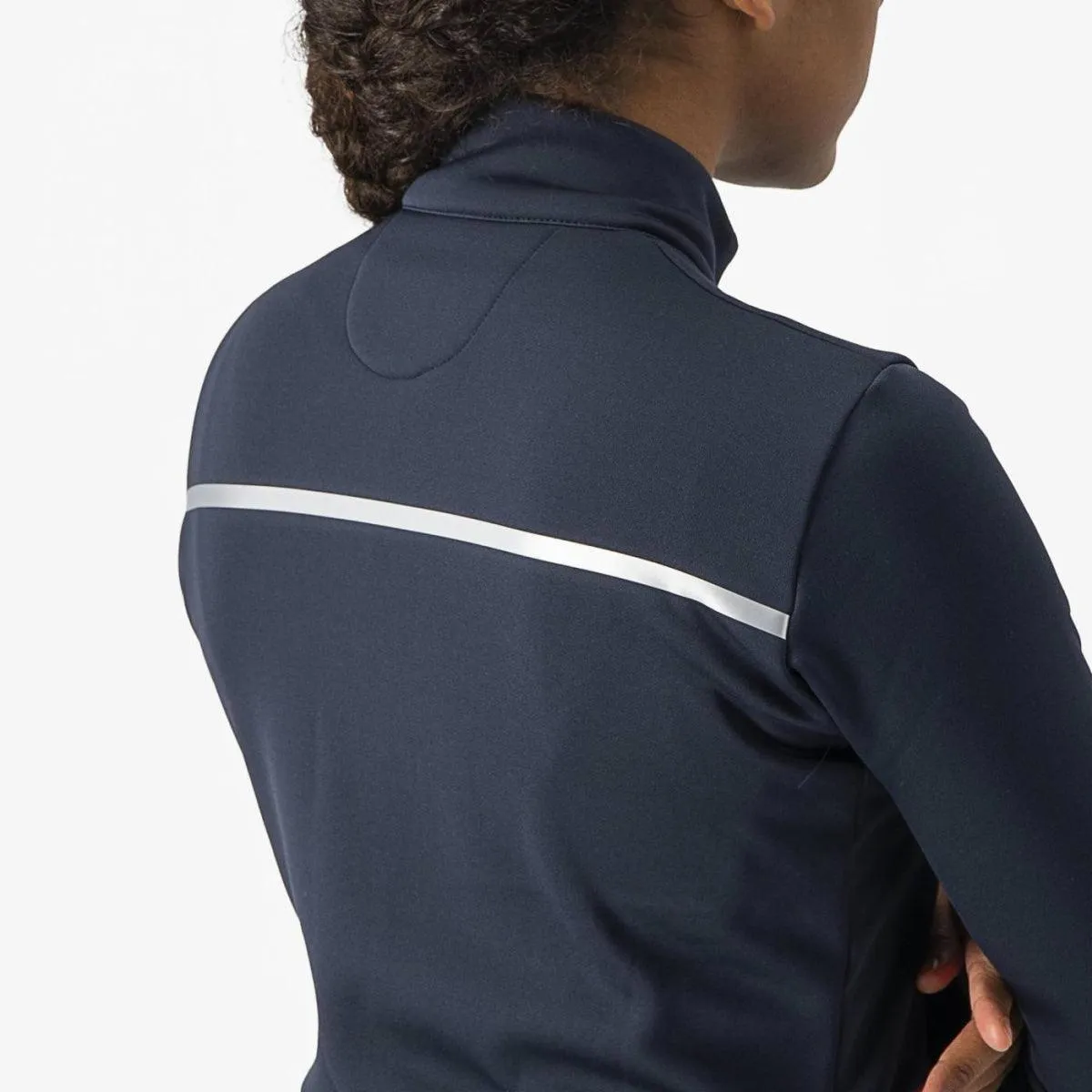 Castelli Sinergia 2 Women's Cycling Jersey (Savile Blue/Silver)
