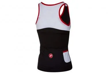 Castelli Solare Women's Top (Black/White/Red)