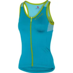 Castelli Solare Women's Top (Caribbean/Pastel Blue/Yellow)