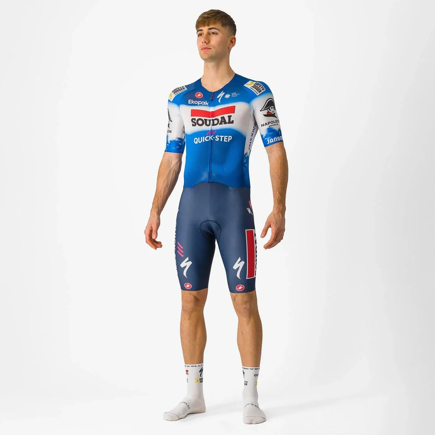Castelli Soudal Quick-Step 2024 Sanremo BTW Speed Suit
