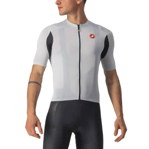 Castelli Superleggera 2 Mens Cycling Jersey (Silver Gray)