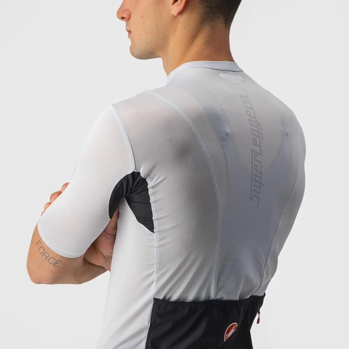 Castelli Superleggera 2 Mens Cycling Jersey (Silver Gray)