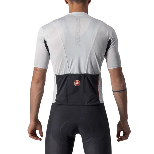 Castelli Superleggera 2 Mens Cycling Jersey (Silver Gray)