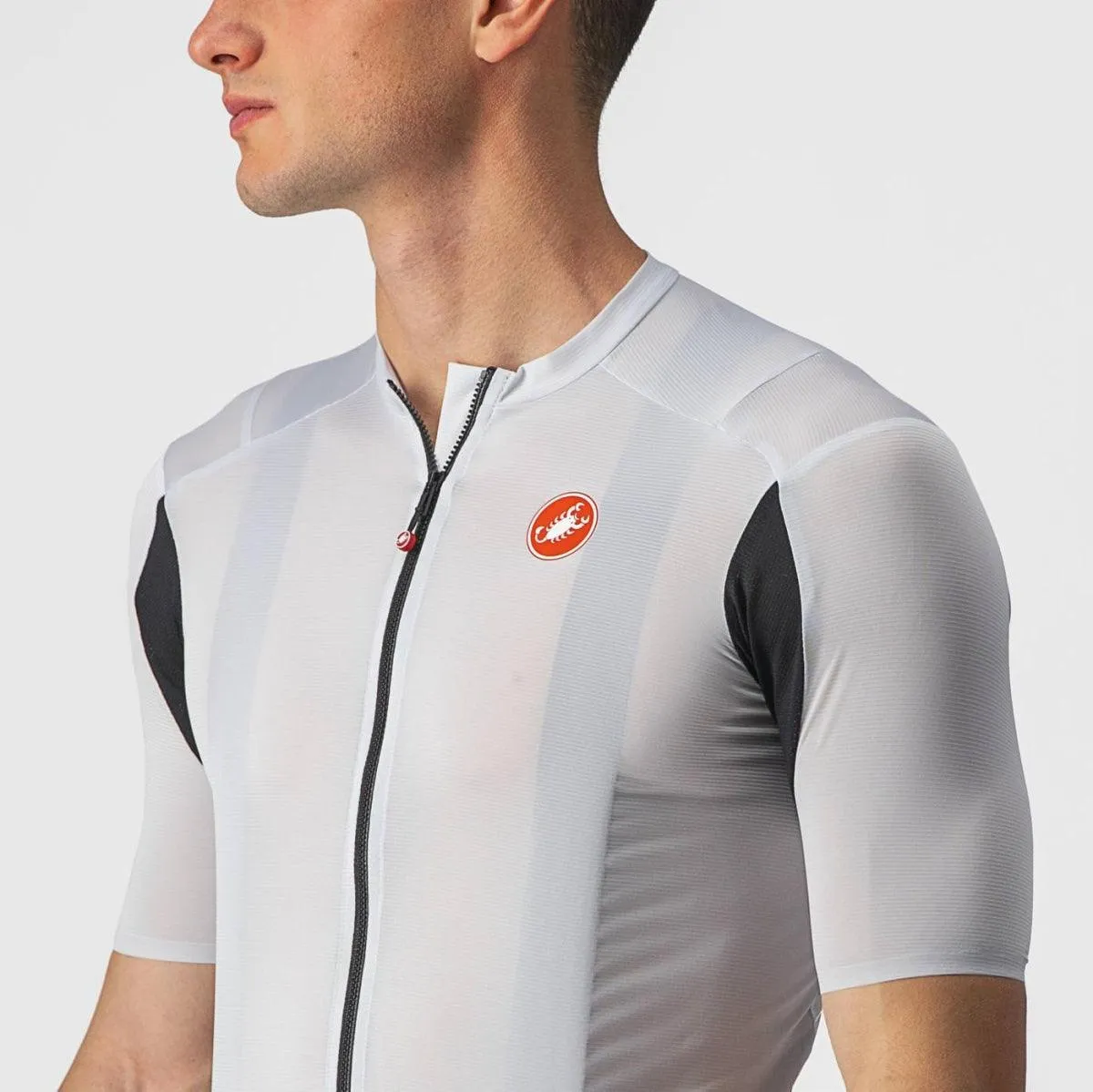 Castelli Superleggera 2 Mens Cycling Jersey (Silver Gray)