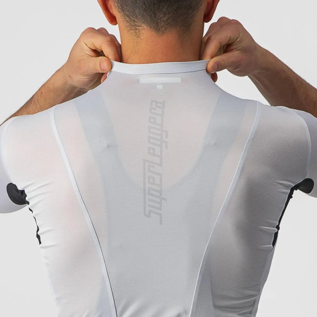 Castelli Superleggera 2 Mens Cycling Jersey (Silver Gray)