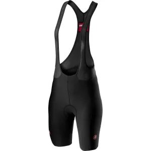Castelli Velocissima 2 Women's Cycling Bibshorts (Black/Red)