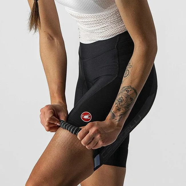 Castelli Velocissima 2 Women's Cycling Shorts (Black/Dark Gray)