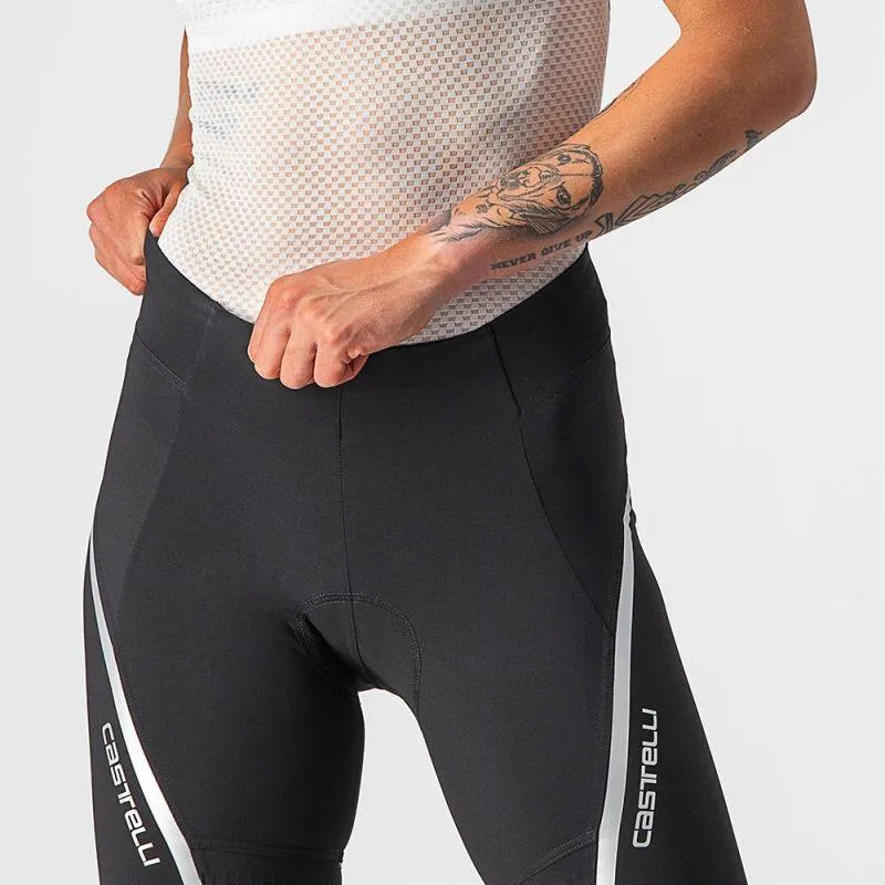 Castelli Velocissima 3 Women's Cycling Shorts (Black/Silver)