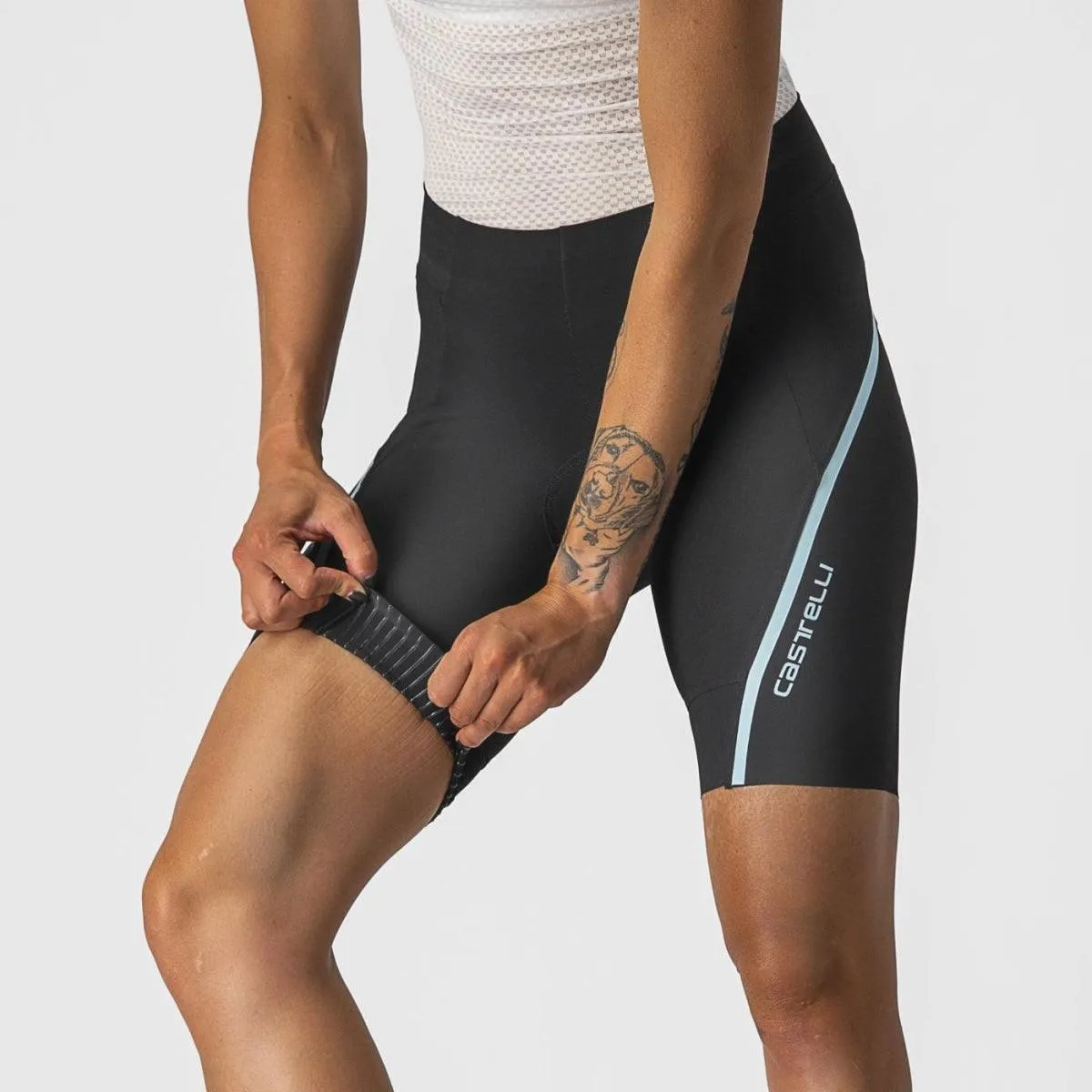 Castelli Velocissima 3 Women's Cycling Shorts (Black/Skylight)