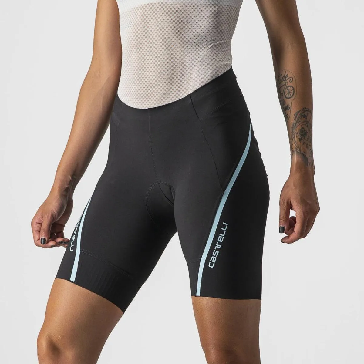 Castelli Velocissima 3 Women's Cycling Shorts (Black/Skylight)