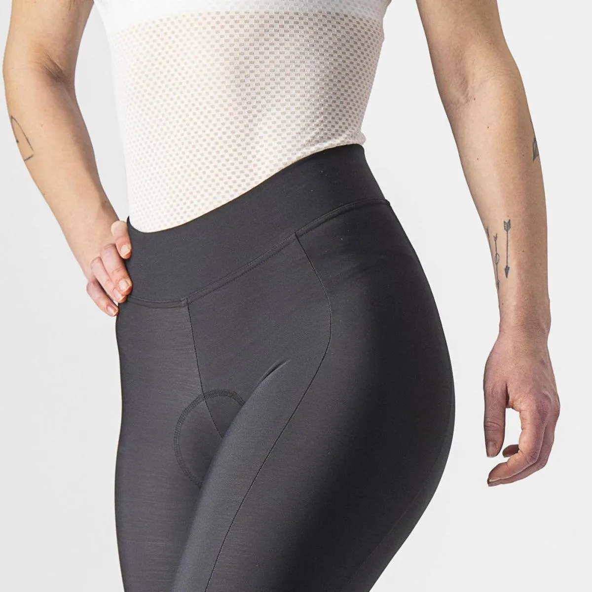 Castelli Velocissima Thermal Women's Cycling Tight (Black/Black Reflex)