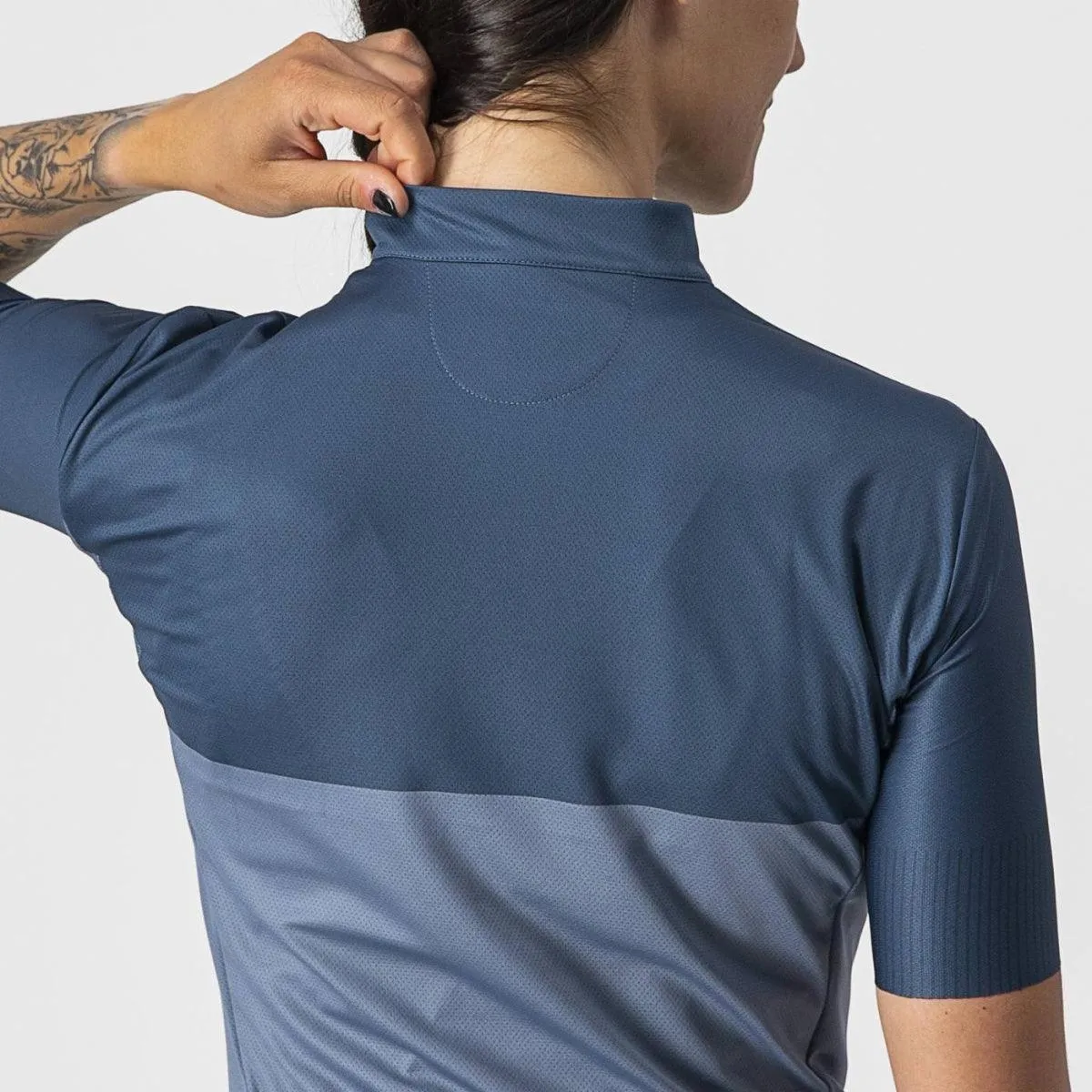 Castelli Velocissima Women's Cycling Jersey (Light Steel Blue/Moonlit Ocean)
