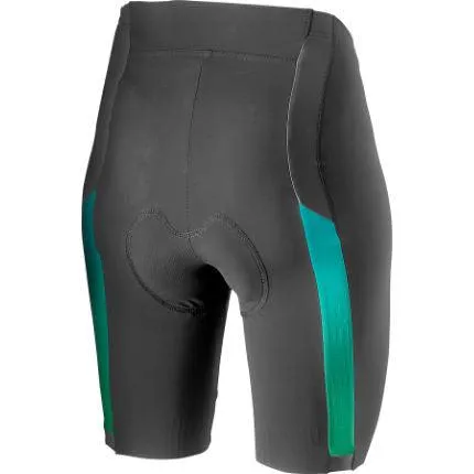 Castelli Velocissma 2 Women's Cycling Shorts (Dark Gray/Soften Green)