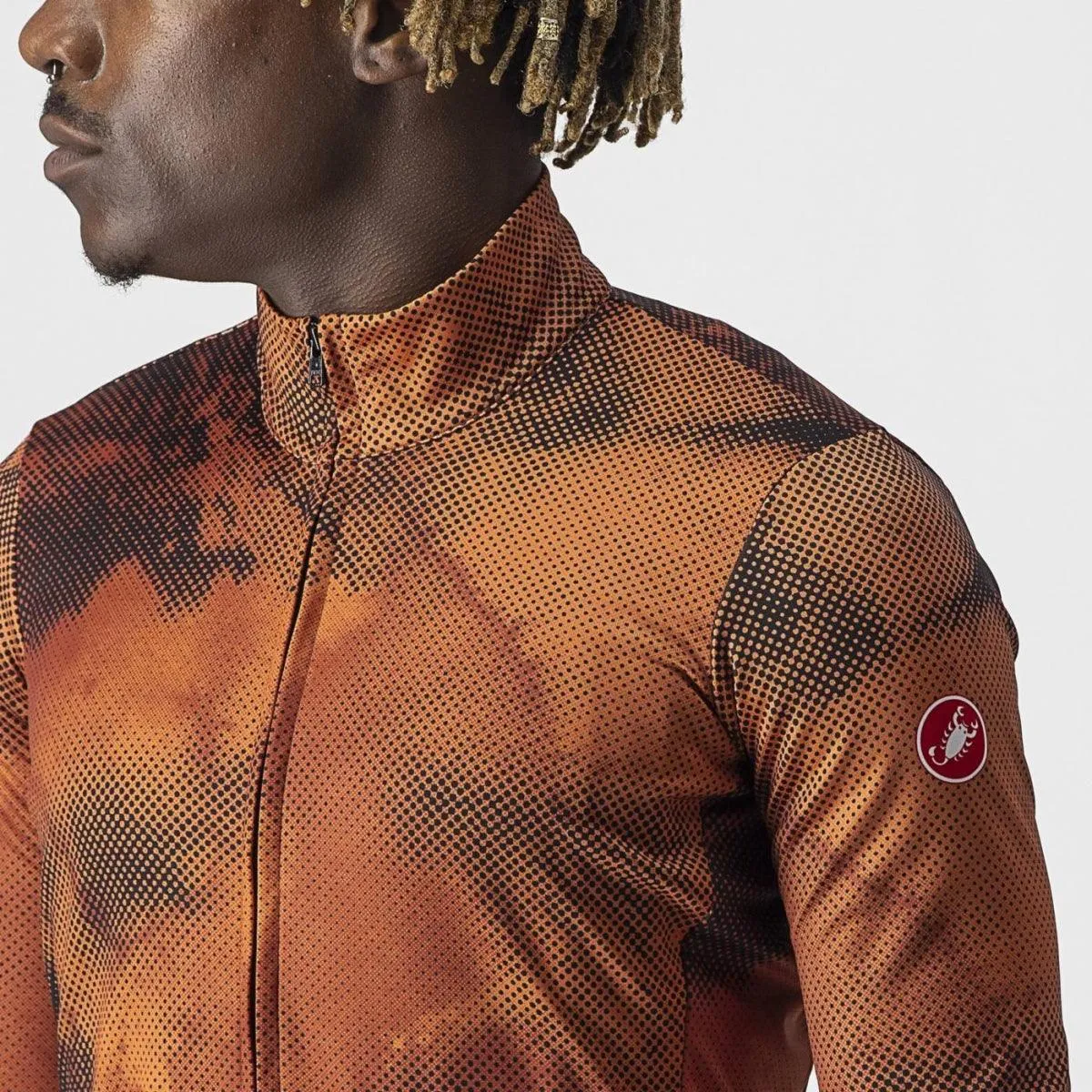 Castelli Ventaglio Mens Cycling Jersey (Fuoco)