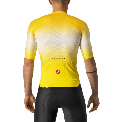 Castelli Aero Race 6.0 Mens Cycling Jersey (Maize/Saffron)