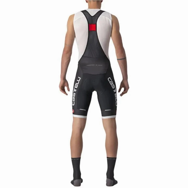 Castelli Competizione Kit Men's Cycling Bibshort (Black/Silver Gray)