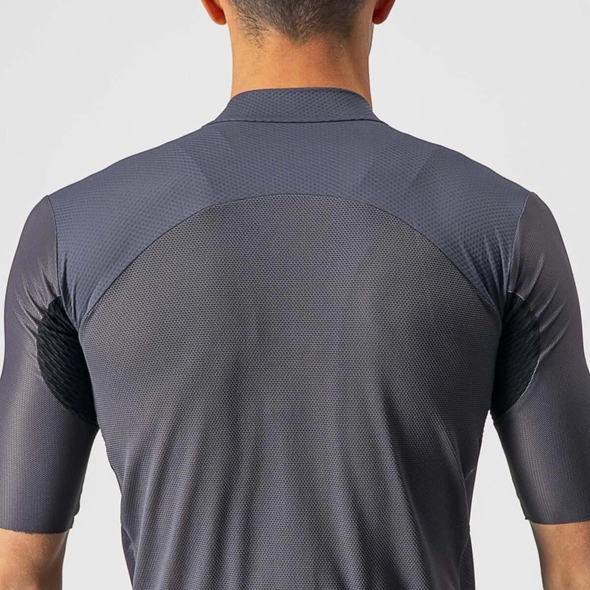 Castelli Endurance Elite Mens Cycling Jersey (Dark Gray)