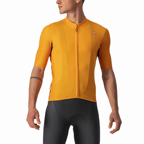 Castelli Endurance Elite Mens Cycling Jersey (Pop Orange)