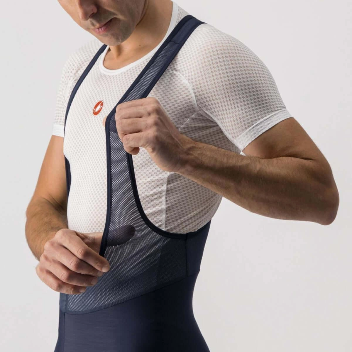Castelli Entrata Mens Cycling Bib Tight (Savile Blue)