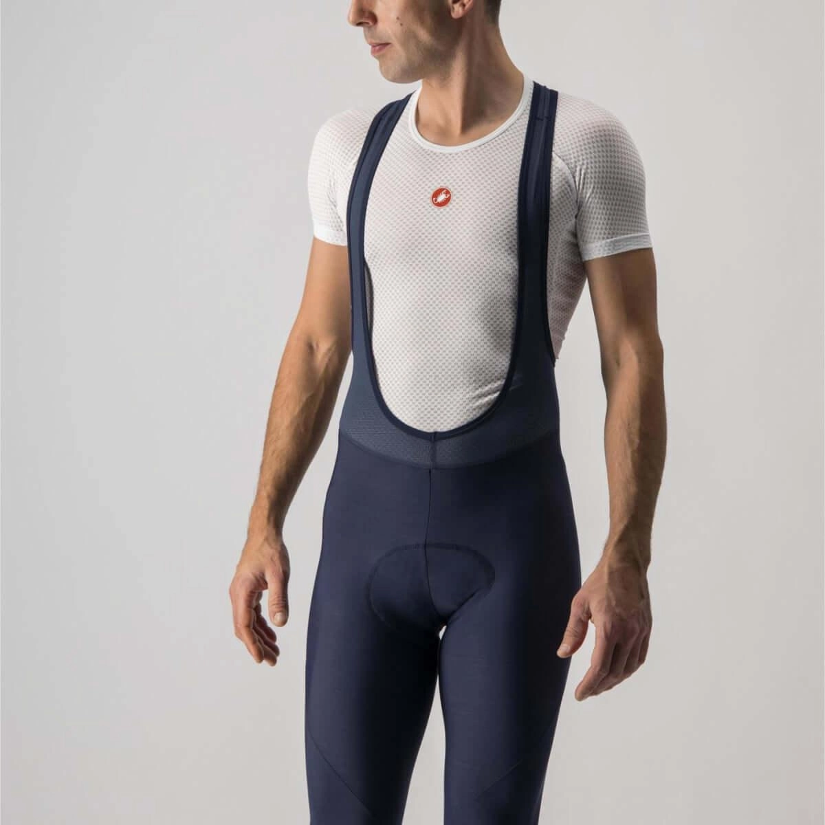Castelli Entrata Mens Cycling Bib Tight (Savile Blue)