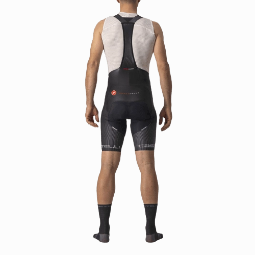 Castelli Free Aero RC Pro Mens Cycling Bibshorts (Black/White)