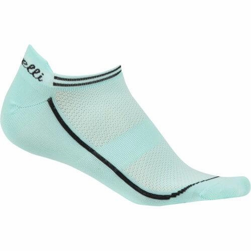 Castelli Invisible Women's Cycling Socks (Aruba Blue)