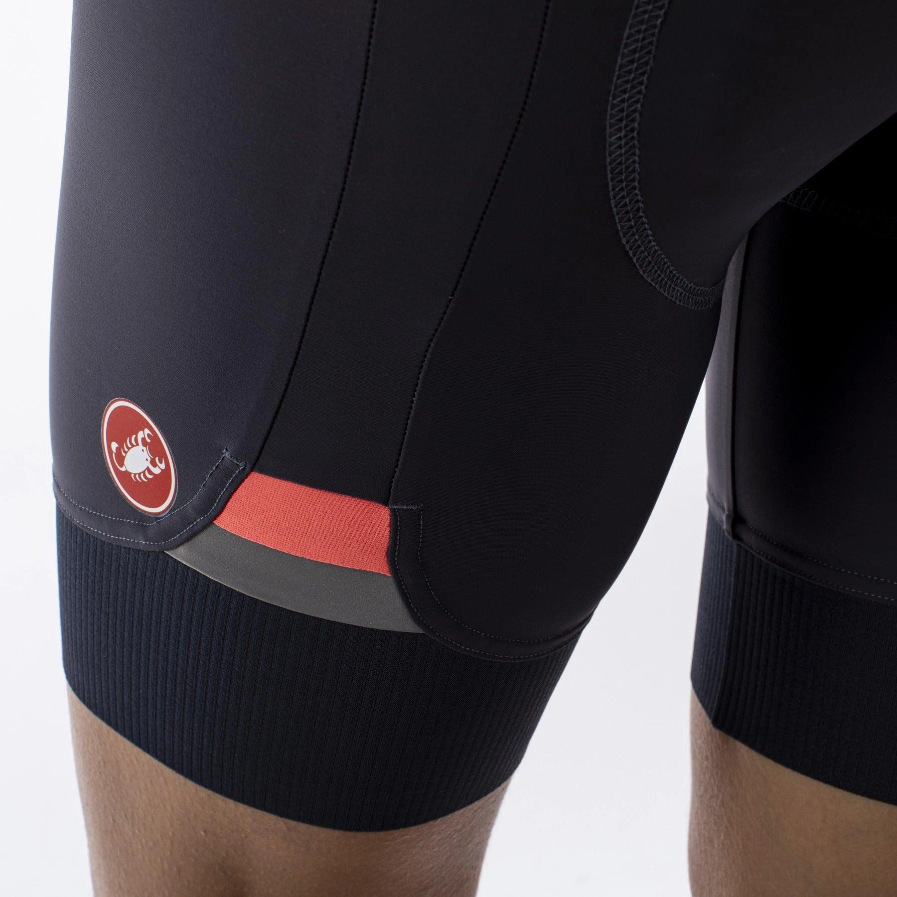 Castelli Prima Women's Cycling Bibshorts (Dark Steel Blue/Brilliant Pink)