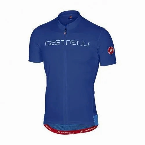 Castelli Prologo V Jersey (Surf Blue)