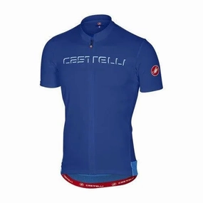 Castelli Prologo V Jersey (Surf Blue)