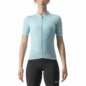 Castelli Promessa Jacquard Women's Cycling Jersey (Skylight)
