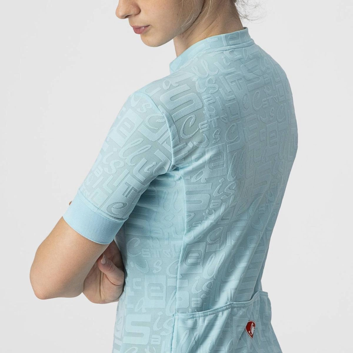 Castelli Promessa Jacquard Women's Cycling Jersey (Skylight)
