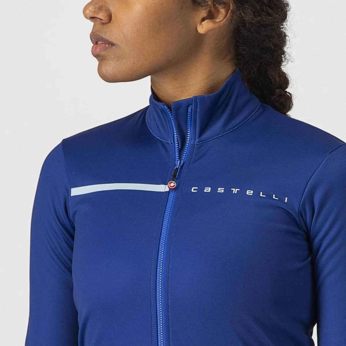 Castelli Sinergia 2 Women's Cycling Jersey (Sodalite Blue/Sterling Blue)