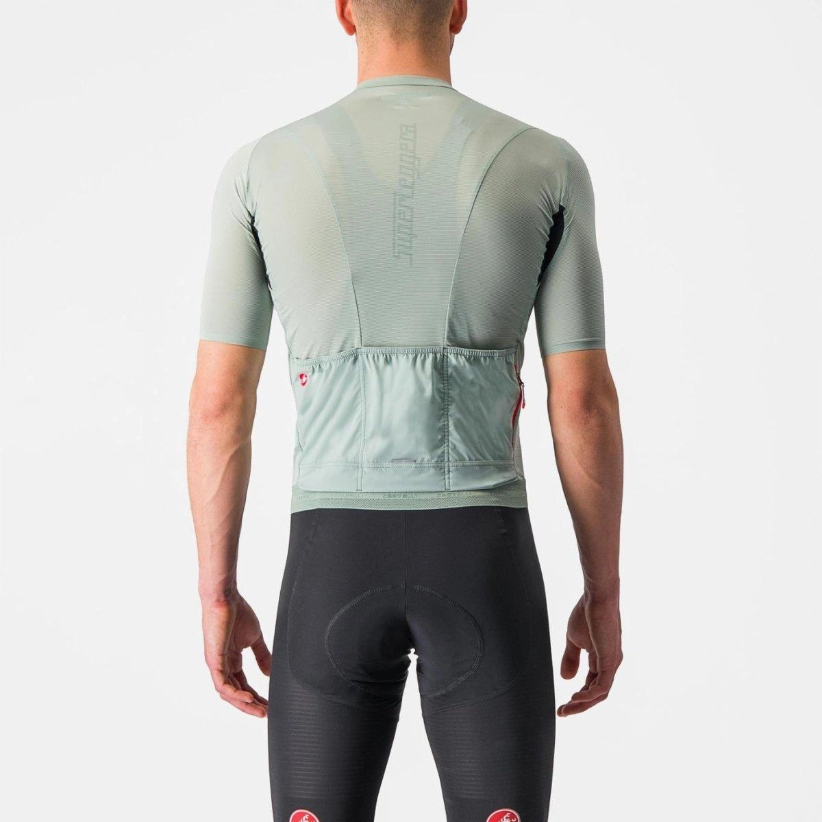 Castelli Superleggera 3 Men's Cycling Jersey (Defender Green)