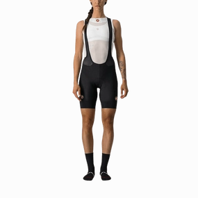 Castelli Velocissima 2 Women's Cycling Bibshorts (Black/Dark Gray)
