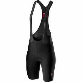 Castelli Velocissima 2 Women's Cycling Bibshorts (Black/Red)