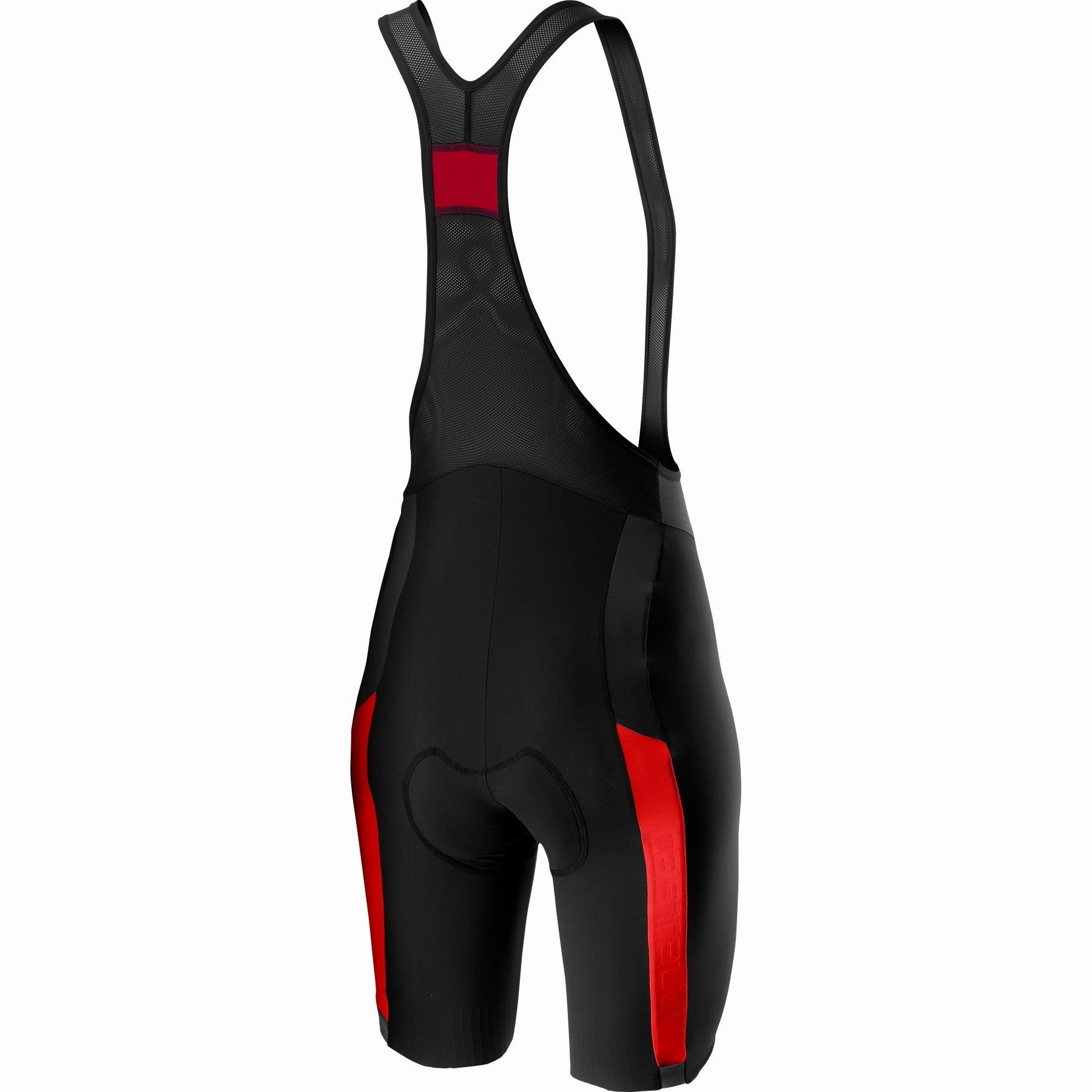 Castelli Velocissima 2 Women's Cycling Bibshorts (Black/Red)