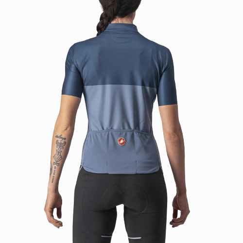 Castelli Velocissima Women's Cycling Jersey (Light Steel Blue/Moonlit Ocean)
