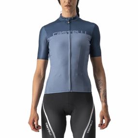 Castelli Velocissima Women's Cycling Jersey (Light Steel Blue/Moonlit Ocean)