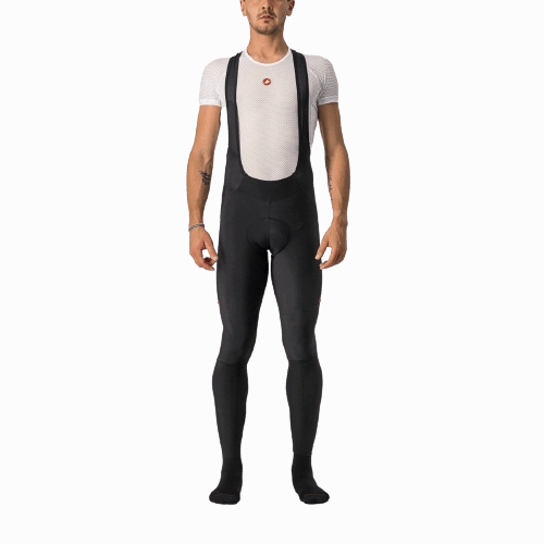 Castelli Velocissimo 5 Mens Cycling Bib Tight (Black/Red Reflex)