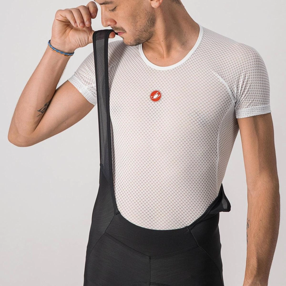 Castelli Velocissimo 5 Mens Cycling Bib Tight (Black/Silver Reflex)