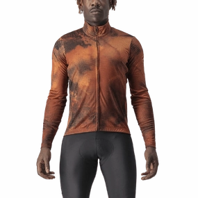 Castelli Ventaglio Mens Cycling Jersey (Fuoco)