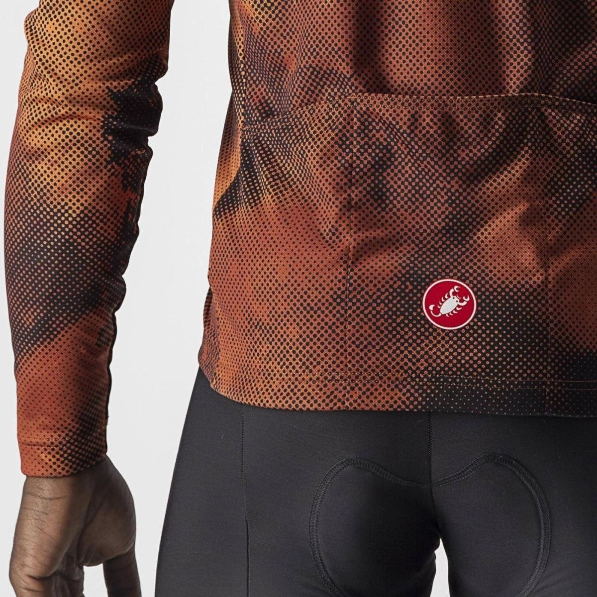 Castelli Ventaglio Mens Cycling Jersey (Fuoco)