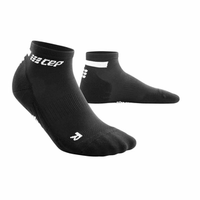 CEP Compression The Run Low Cut Men's Running Socks 4.0 (Black)