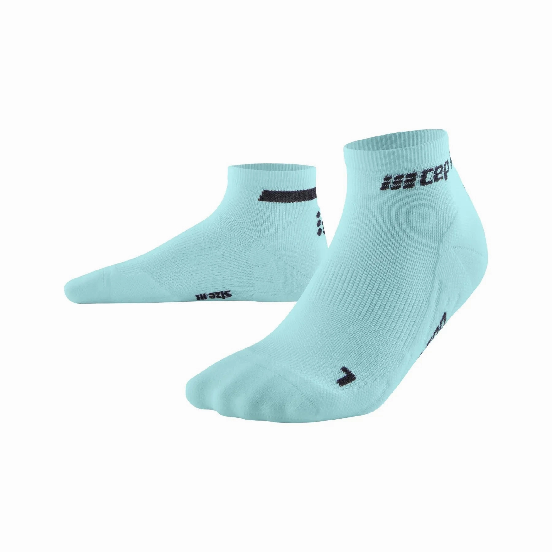 CEP Compression The Run Low Cut Women's Running Socks 4.0 (Light Blue)