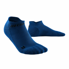CEP Compression The Run No Show 4.0 Men's Running Socks (Blue)