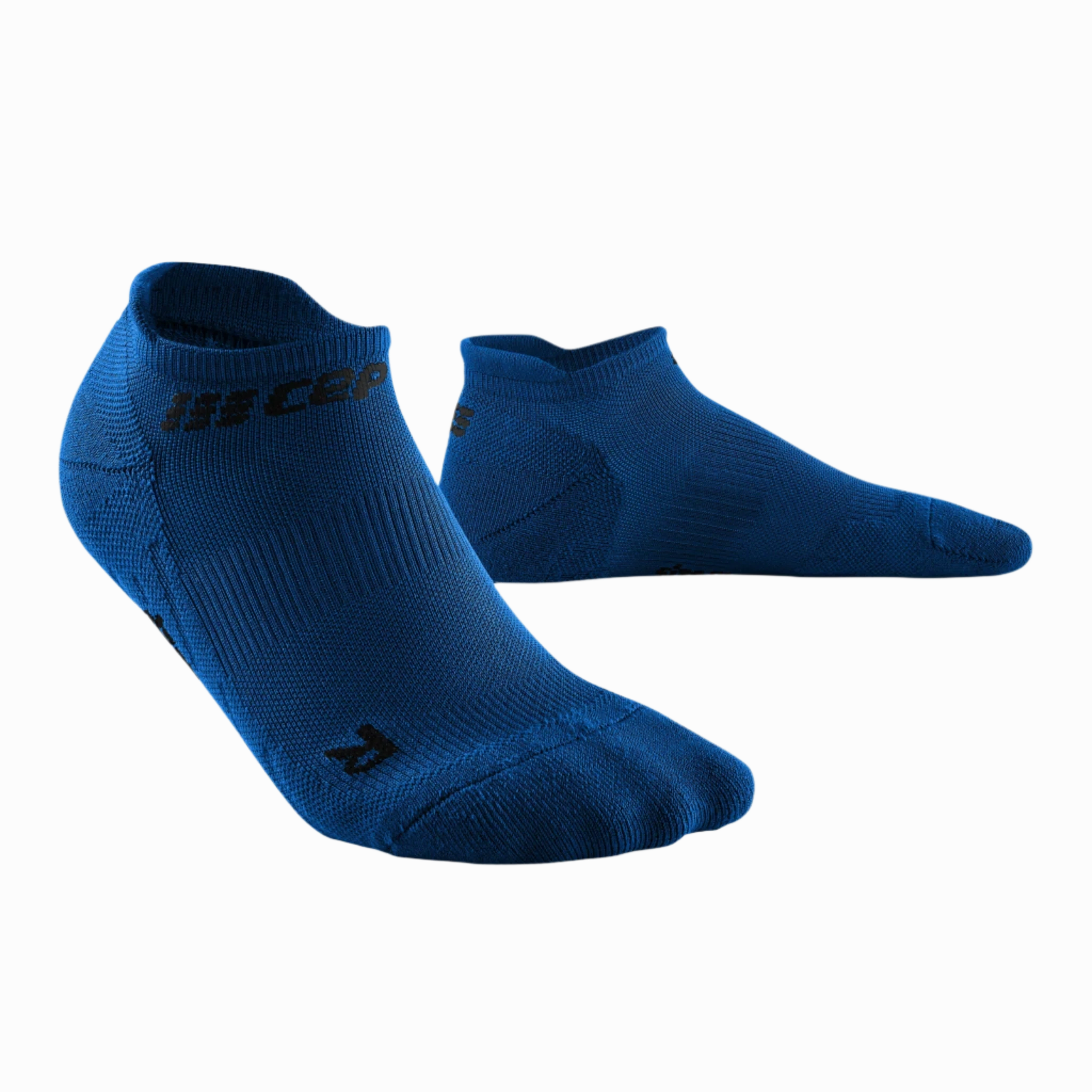 CEP Compression The Run No Show 4.0 Men's Running Socks (Blue)