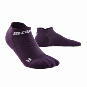 CEP Compression The Run No Show 4.0 Men's Running Socks (Voilet)