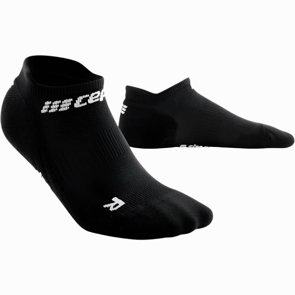 CEP Compression The Run No Show 4.0 Women's Running Socks (Black)