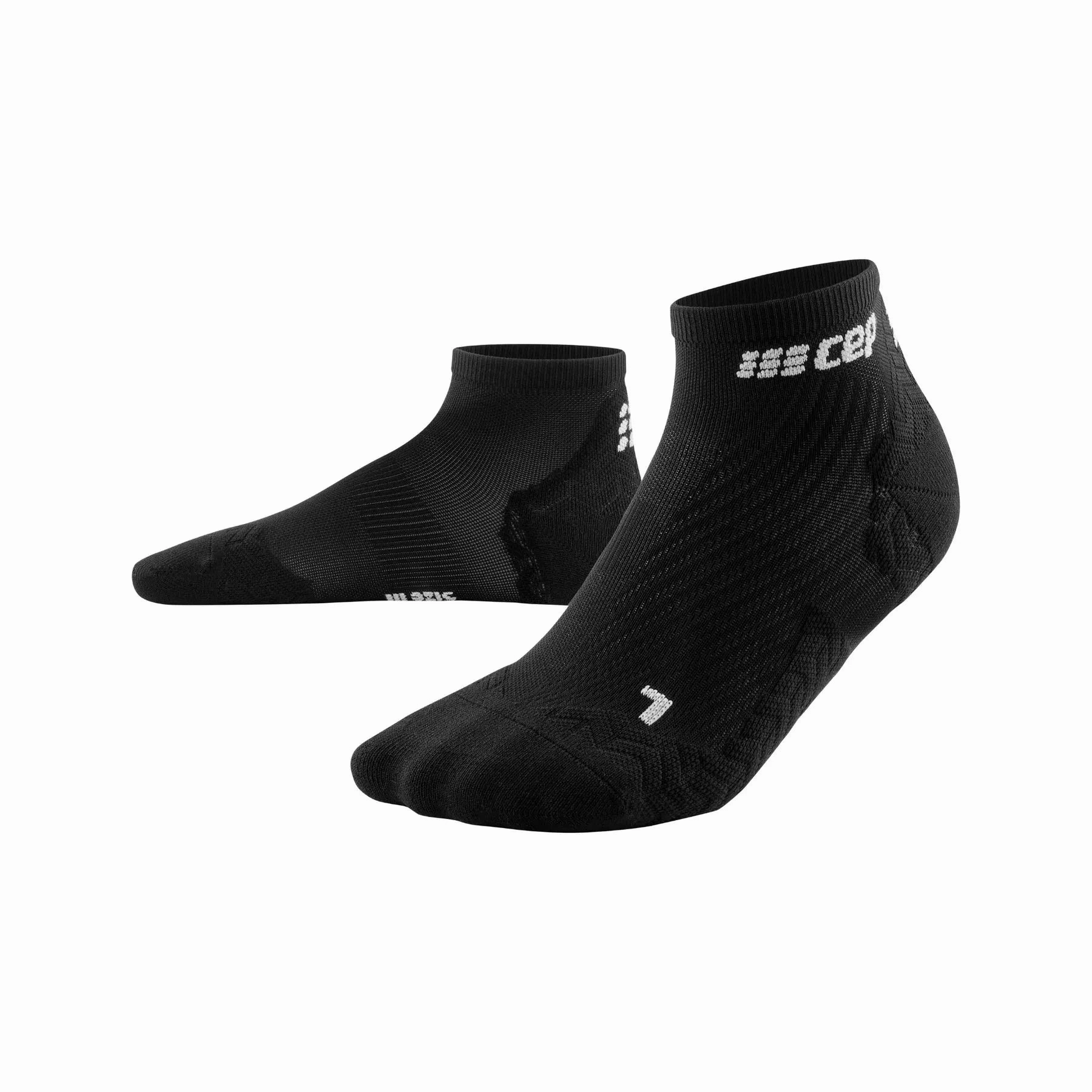 CEP Compression Ultralight Low Cut Women's Running Socks (Ultralight Black)
